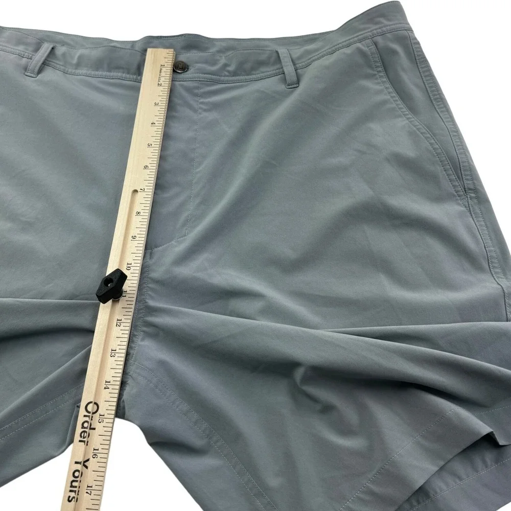 FootJoy FJ Gray Flat‎ Front Polyester Spandex Golf Short Mens Size 42X9
